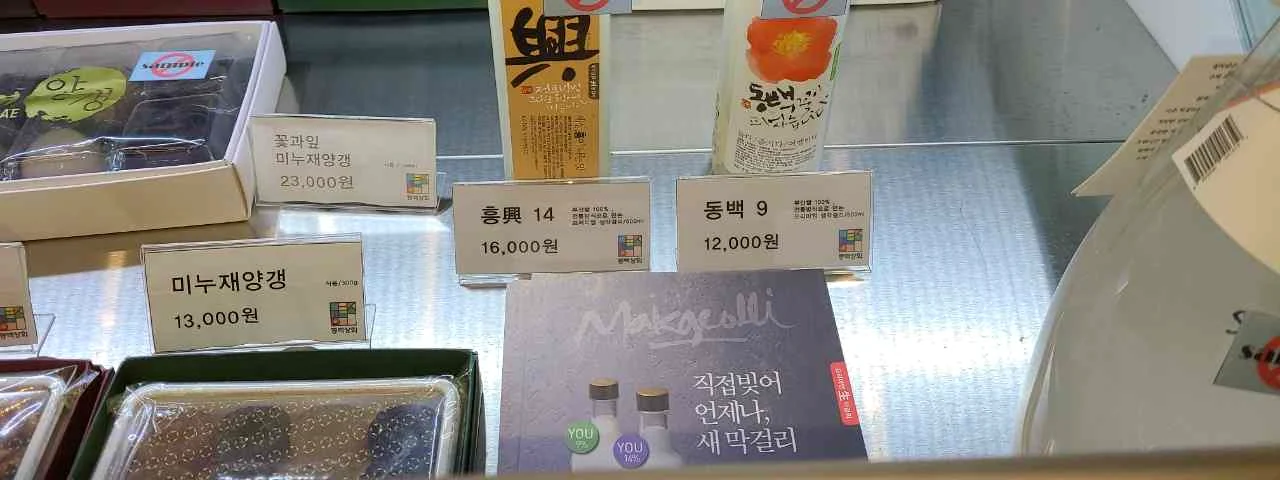 Dongbaek Sanghoe supply archive